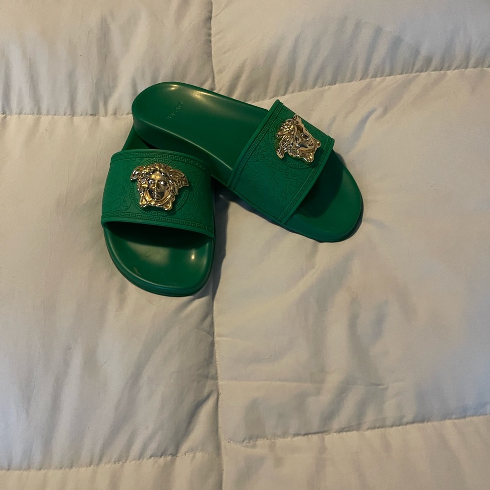 Versace pool slides